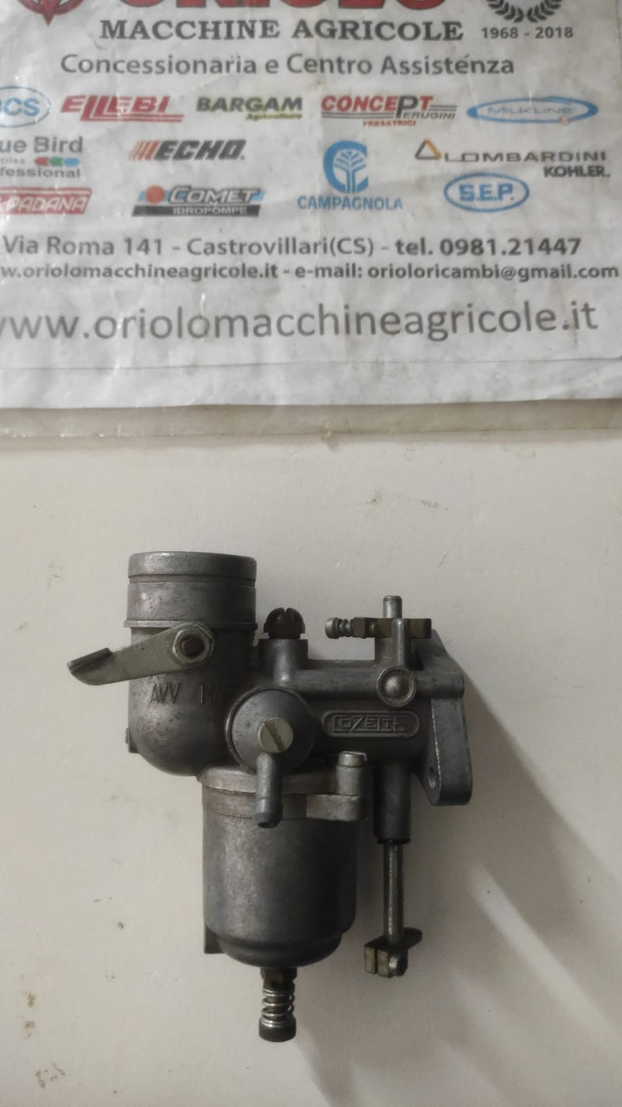 CARBURATORE BING DA 35 mm